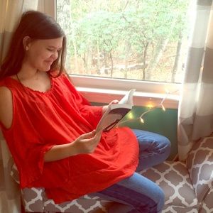 Chicos cold shoulder top